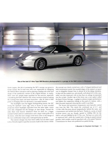 Porsche Boxster en Cayman De 981-serie 2012 tot 2016