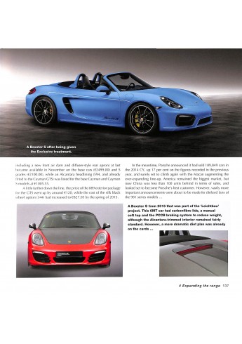 Porsche Boxster en Cayman De 981-serie 2012 tot 2016