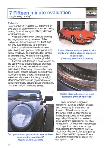 Porsche 911 Carrera 1984 to 1989