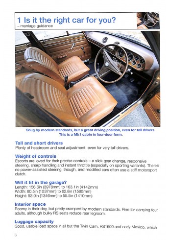 Ford Escort Mk1 en Mk2  1967 to 1980