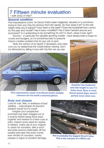 Ford Escort Mk1 en Mk2  1967 to 1980