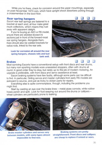 Ford Escort Mk1 en Mk2  1967 to 1980