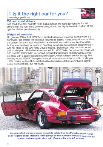 Porsche 930 Turbo en 911 (930) Turbo 1975 to 1989