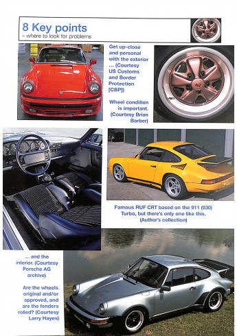 Porsche 930 Turbo en 911 (930) Turbo 1975 to 1989