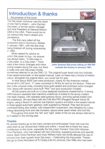 DeLorean DMC-12   1981 to 1983