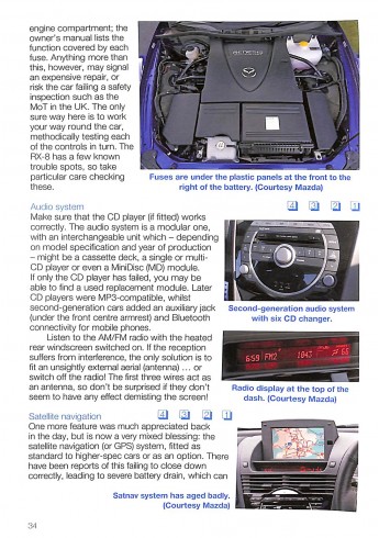 Mazda RX-8  All models 2003 to 2012