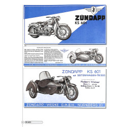 Zündapp Prospekte  - Motorrad & Roller 1947-1984