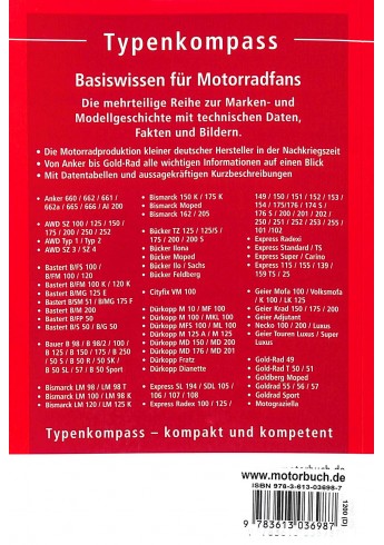 Deutsche Motorradmarken - Wichtige kleine Hersteller Band 1
