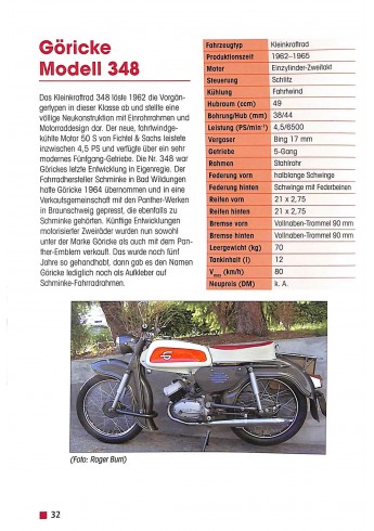 Deutsche Motorradmarken - Wichtige kleine Hersteller Band 2