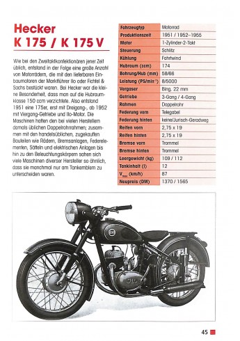 Deutsche Motorradmarken - Wichtige kleine Hersteller Band 2