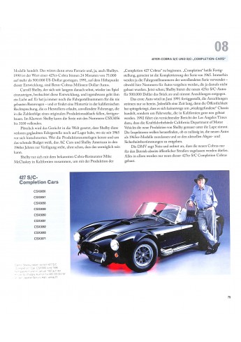 Shelby  Cobra - Mustang - GT40