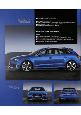 Audi RS - Die High Performance Modelle