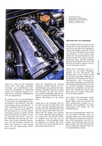 Audi RS - Die High Performance Modelle