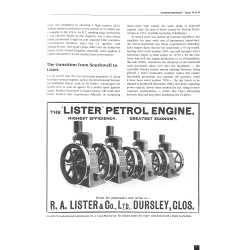 Lister Engines Types H to R 