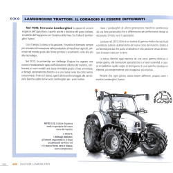 TRATTORI LAMBORGHINI Nella storia, tra eleganza e perfezione