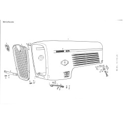 Ersatzteilliste  Güldner Dieseltraktoren Type G 25 / G 25 S 