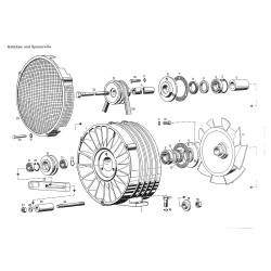 Ersatzteilliste Güldner Dieseltraktoren Type  G 35/G 35 A