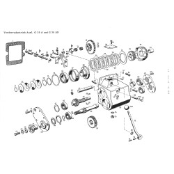 Ersatzteilliste Güldner Dieseltraktoren Type  G 35/G 35 A