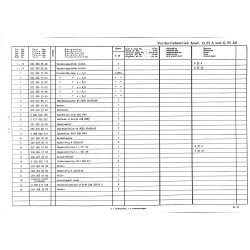 Ersatzteilliste Güldner Dieseltraktoren Type  G 35/G 35 A