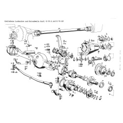 Ersatzteilliste Güldner Dieseltraktoren Type  G 35/G 35 A