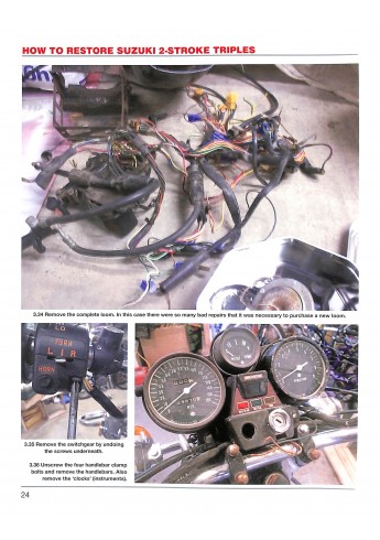 How to Restore Suzuki 2-Stroke Triples GT350, GT550 & GT750 1971 to 1978