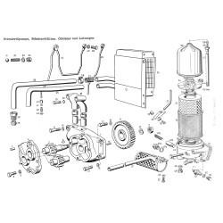 Ersatzteilliste Güldner Dieseltraktoren Type  G 50/G 50 A/Gotland