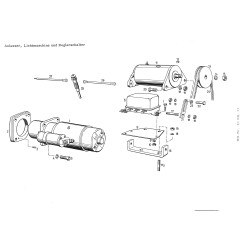 Ersatzteilliste Güldner Dieseltraktoren Type  G 60/G 60 A