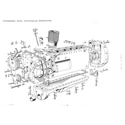 Ersatzteilliste Güldner Dieseltraktoren Type  G 75/G 75 A