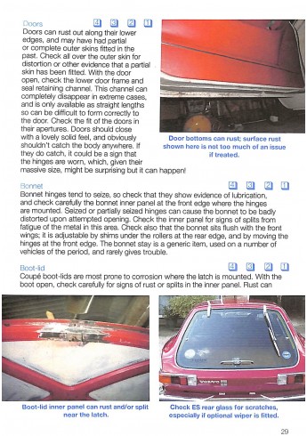 Volvo P1800/1800S, E & ES 1961 to 1973