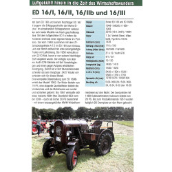 Eicher - Alle Traktoren 1936 - 1990