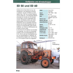 Eicher - Alle Traktoren 1936 - 1990