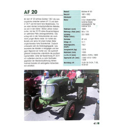 Güldner - Alle Traktoren 1938-1969