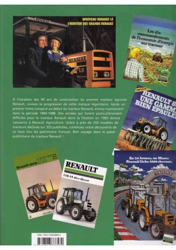 Renault Tracteurs - Tome2-1969-1988 Voorkant