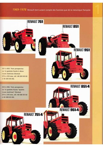 Renault Tracteurs - Tome2-1969-1988 Voorkant
