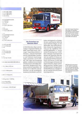 MAN - Frontlenker mit F7/F8 Kabine 1967-1990