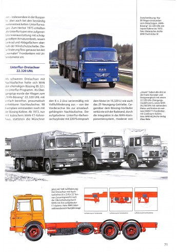 MAN - Frontlenker mit F7/F8 Kabine 1967-1990