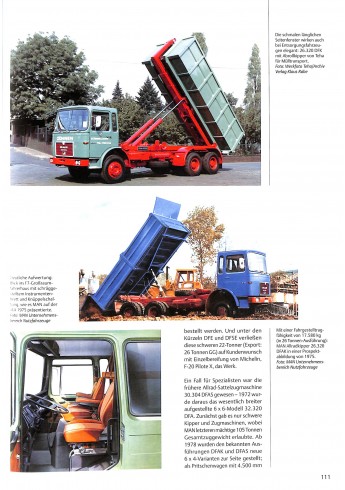 MAN - Frontlenker mit F7/F8 Kabine 1967-1990