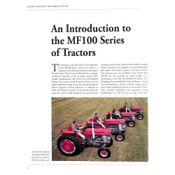 Massey Ferguson 100 series IN Detail