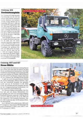 Unimog / MB-trac