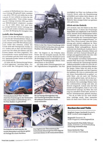 Unimog / MB-trac