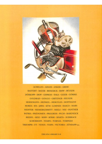 Grosser Ersatzteil-Katalog Motorräder, Roller, Kleinwagen der 50er Jahre