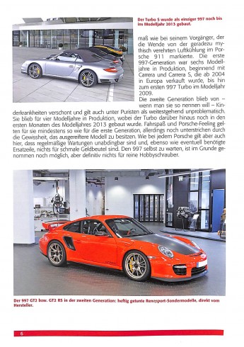 Porsche 911 (997) Alle Modelle von 2004 bis 2012