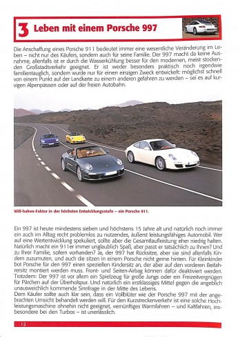 Porsche 911 (997) Alle Modelle von 2004 bis 2012