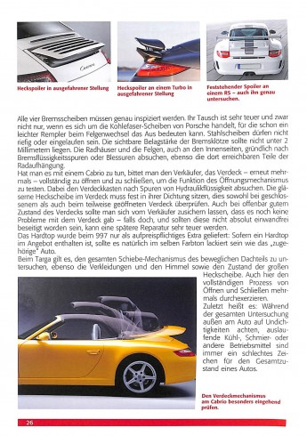 Porsche 911 (997) Alle Modelle von 2004 bis 2012