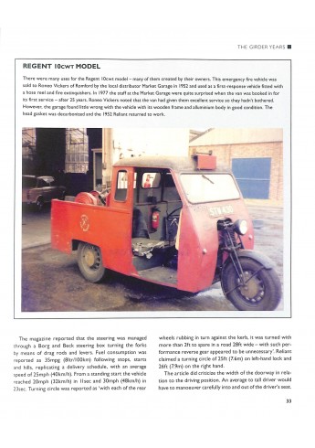 Reliant Three-Wheelers