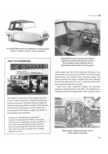 Reliant Three-Wheelers