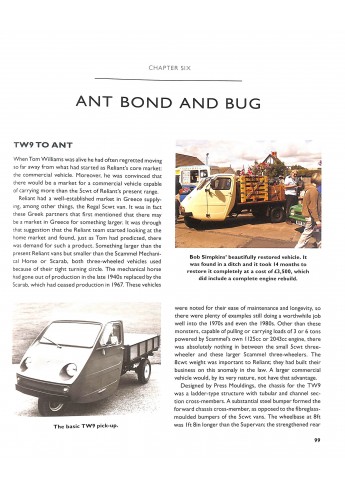 Reliant Three-Wheelers