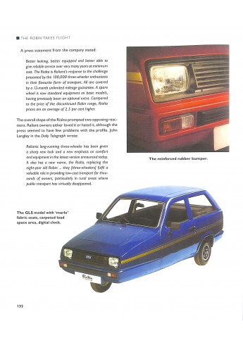 Reliant Three-Wheelers