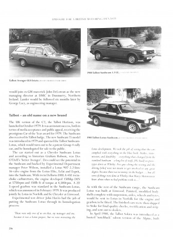 The Rootes Story Vol 2- The Chrysler Years
