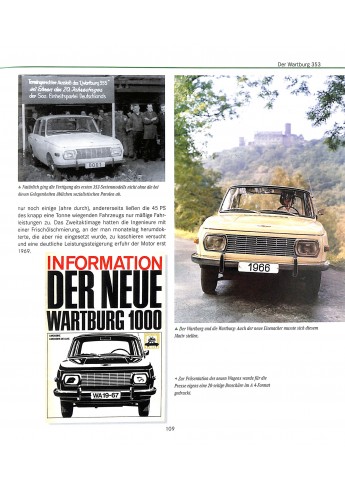 Wartburg  Vom 311 zum 353   1956-1991